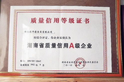 湖南省滿(mǎn)師傅食品